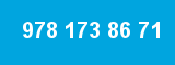 978 173 86 71 978 173 86 71